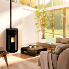 Salamandra a Pellets Helen Vidro Ventilada - Ferlux